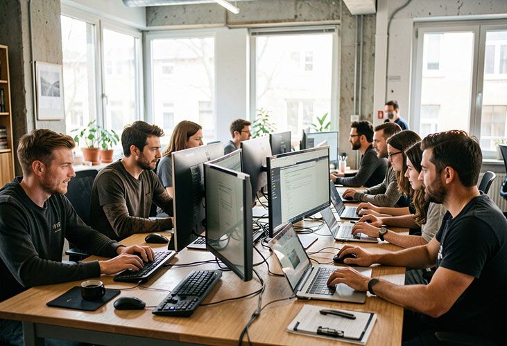 Веб-студия Novsite: команда разработчиков